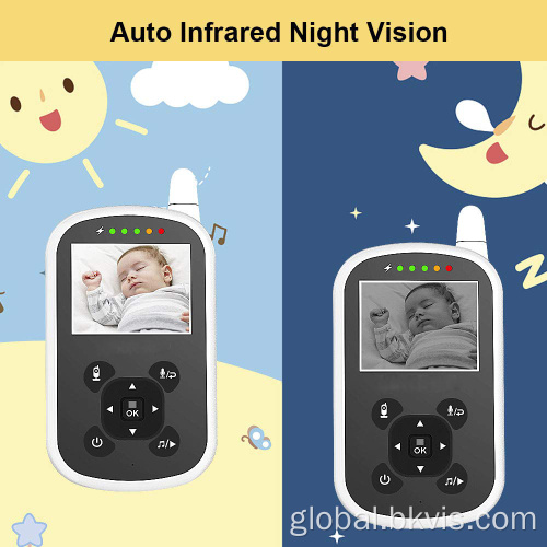 Best Baby Monitors Music Temperature Night Vision IR Baby Monitor Camera Manufactory